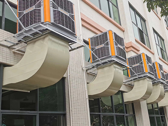 玩具厂通风降温方案